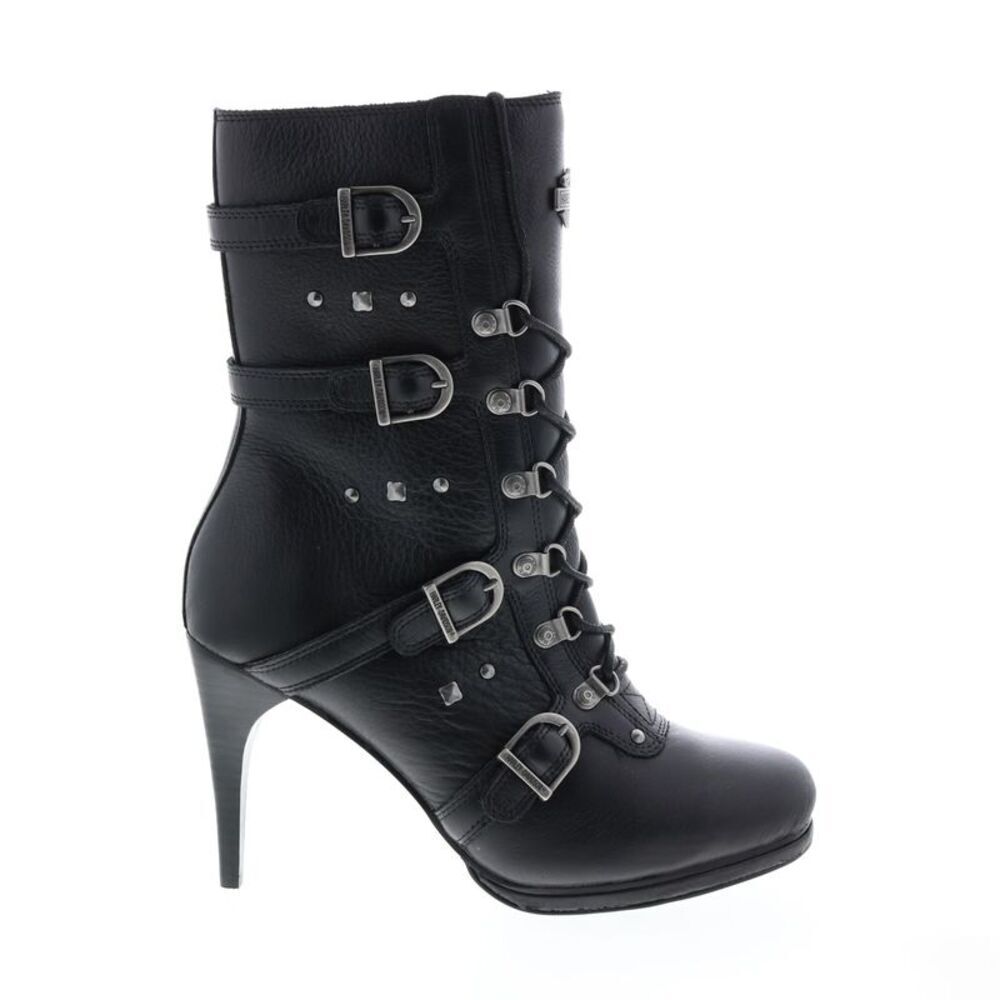 Harley-Davidson Womens Chesterton Black Boots. NIB. Size 9.5 - Picture 8 of 15